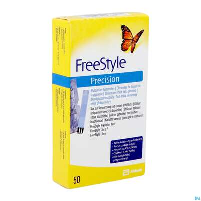 Diagnostika U.zubehoer Freestyle/precision Teststreifen -abbott 50st, A-Nr.: 2392085 - 03