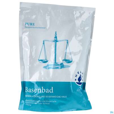 Sie sehen eine Packung Basen Bad Helfe 1kg, Produktbild: 01 Basen Bad Helfe 1kg, A-Nr.: 4782181 - 01