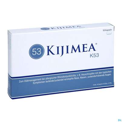 Sie sehen eine Packung Kijimea Kapseln K53 18st, Produktbild: 03 Kijimea Kapseln K53 18st, A-Nr.: 5443015 - 03