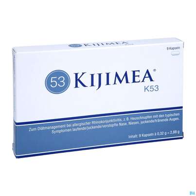 Sie sehen eine Packung Kijimea Kapseln K53 9st, Produktbild: 03 Kijimea Kapseln K53 9st, A-Nr.: 5174101 - 03