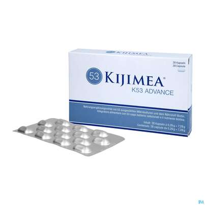 Sie sehen eine Packung Kijimea Kapseln K53/advance 28st, Produktbild: 07 Kijimea Kapseln K53/advance 28st, A-Nr.: 5718096 - 07