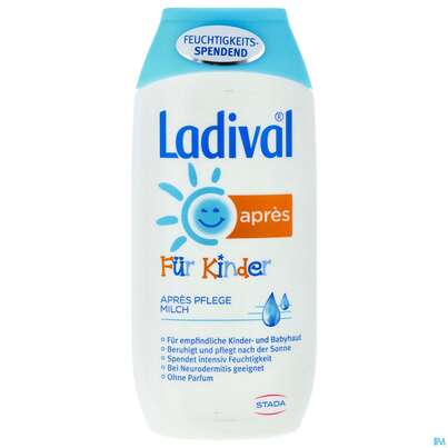 Sonnenprodukte Ladival/kinder Apres Milch 200ml, A-Nr.: 3941683 - 01