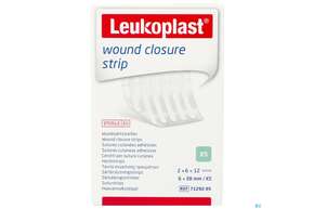 Wundverband Wundnahtstreifen/steril Leukoplast/weiss Closure Strip 6x 38mm 12st, A-Nr.: 3478920 - 01