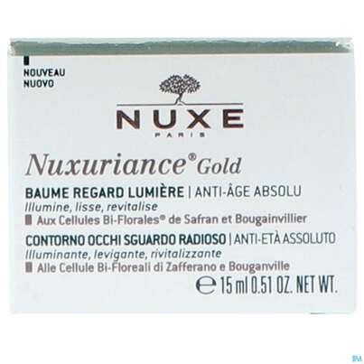 Nuxe Nuxuriance Anti-aging Intensiv Gold Augen Balsam 15ml, A-Nr.: 5267601 - 02