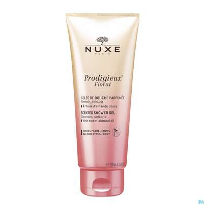 Sie sehen eine Packung Nuxe Prodigieux Duschgel Floral 200ml, Produktbild: 02 Nuxe Prodigieux Duschgel Floral 200ml, A-Nr.: 5479390 - 02