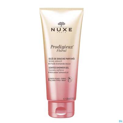 Sie sehen eine Packung Nuxe Prodigieux Duschgel Floral 200ml, Produktbild: 03 Nuxe Prodigieux Duschgel Floral 200ml, A-Nr.: 5479390 - 03
