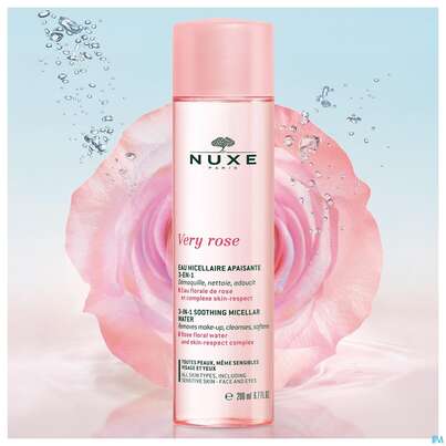 Nuxe Very Rose Clean/water Empfindliche Haut 200ml, A-Nr.: 5301309 - 03