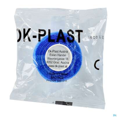 Ok-plast Pflaster +fingerverband 4,5mx2,5cm Blau 1st, A-Nr.: 3461345 - 02