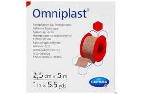 Fixierpflaster Omniplast 5mx 2,5cm 1st, A-Nr.: 1565997 - 01