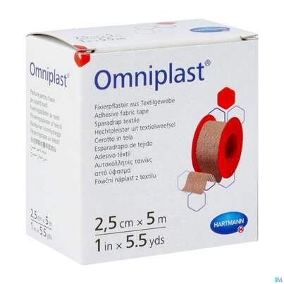 Fixierpflaster Omniplast 5mx 2,5cm 1st, A-Nr.: 1565997 - 02