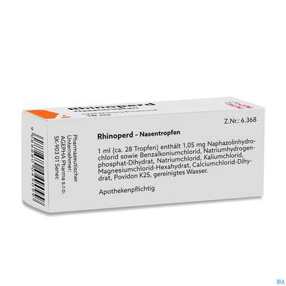 Rhinoperd Nasentropfen 10ml, A-Nr.: 0049093 - 04