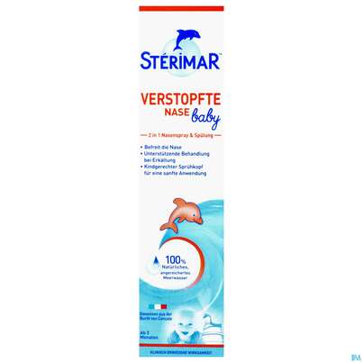 Nasenspray Sterimar Meerwasser Verstopfte Nase Baby 50ml, A-Nr.: 5686338 - 01