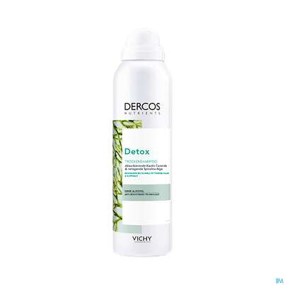 Sie sehen eine Packung Shampoon Vichy/dercos/nutrients Detox Trockenshampoo 150ml, Produktbild: 02 Shampoon Vichy/dercos/nutrients Detox Trockenshampoo 150ml, A-Nr.: 4894454 - 02